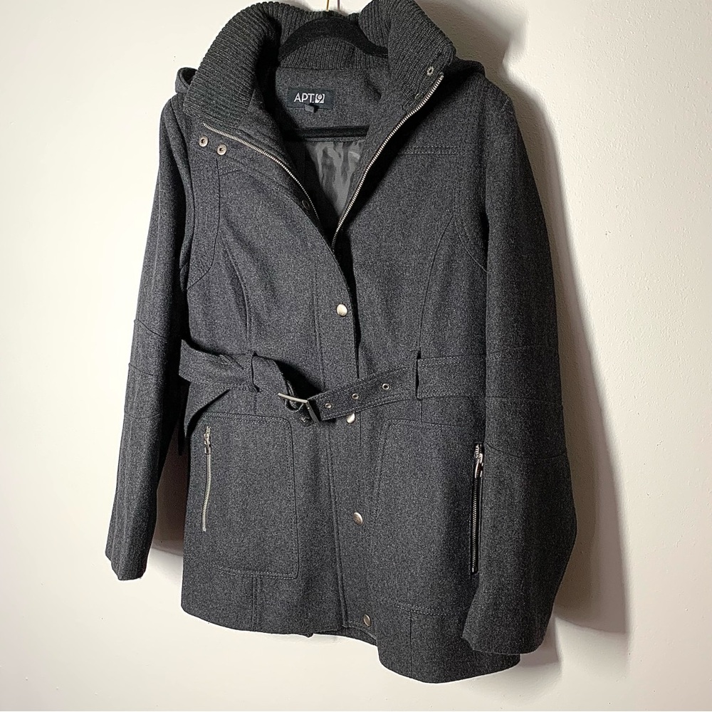 Apt 9 Women’s Wool Coat With Lining Size Large Li… - image 2